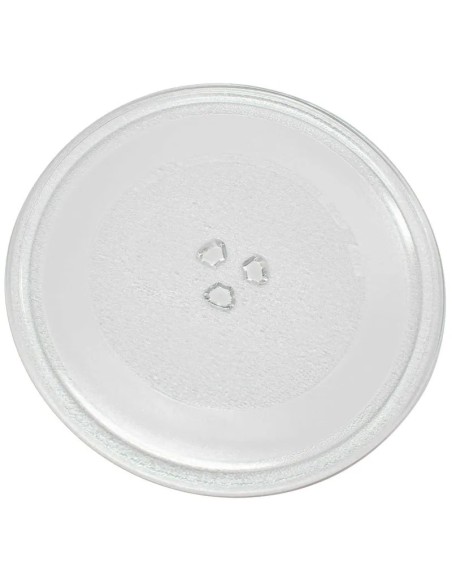 Plato microondas 255 mm. anclaje trebol macho