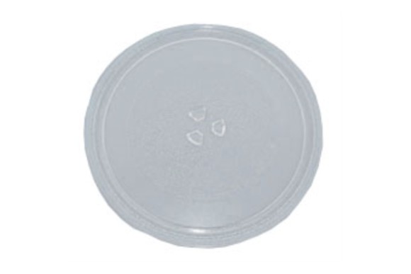 Plato microondas 284 mm. anclaje trebol macho