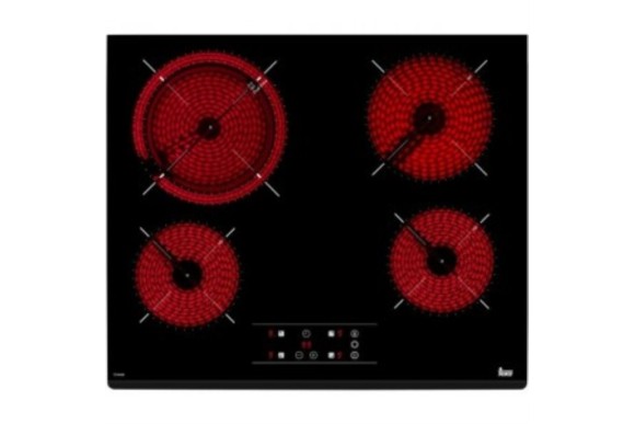 Vitroceramica Teka TZ6420 4 fuegos (uno doble) bis