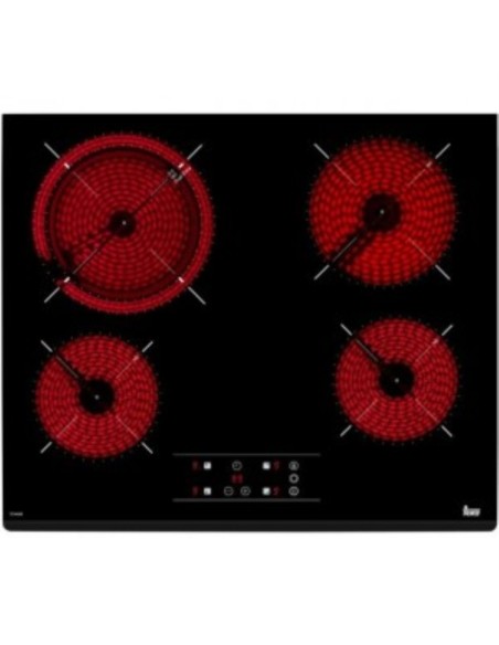 Vitroceramica Teka TZ6420 4 fuegos (uno doble) bis