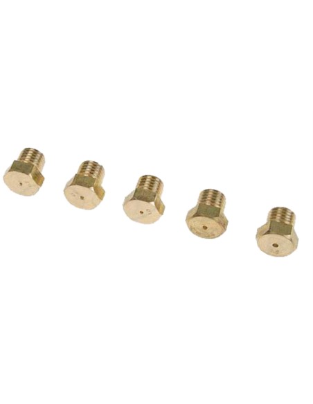 Conjunto inyectores cocina M8x1 gas natural 5 uds.