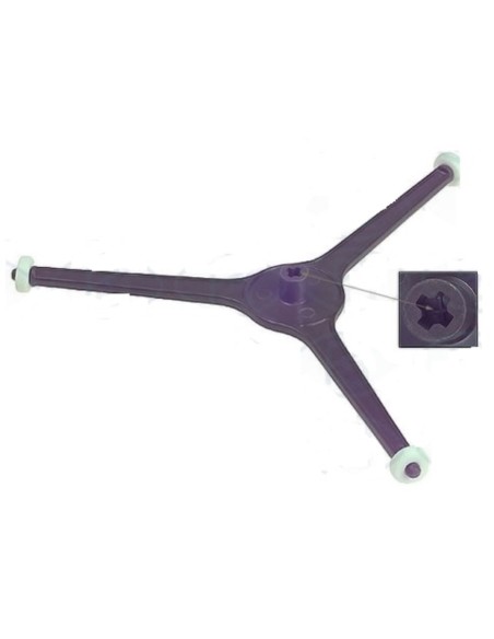 Soporte plato microondas d:225 mm. r:15 mm. (cruz)