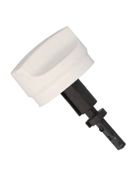 Mando con eje Teka blanco HE490