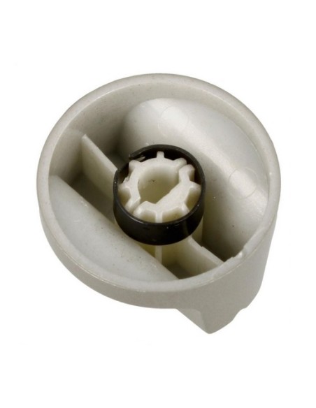 Mando cocina Teka plateado d: 32 mm s/eje (m-c)
