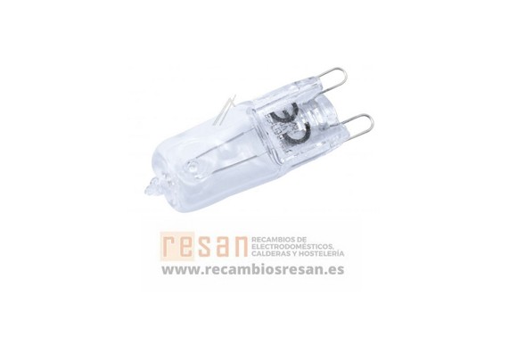 Lampara halogena horno G9 40W 230V