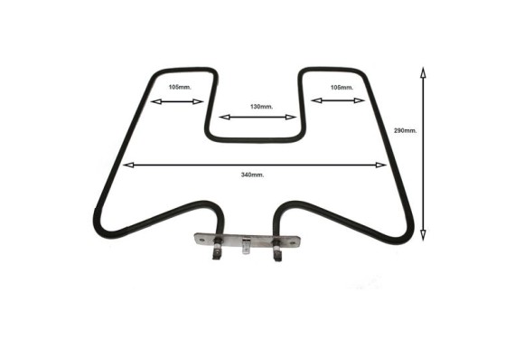 Resistencia inferior horno Cata MR6081