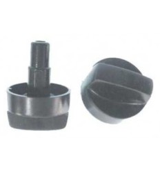 Mando negro encimera gas Fagor d:35 d:6 eje:25 mm.