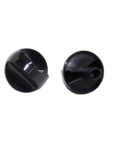Mando horno Fagor d:34 eje 25 x6 mm. negro
