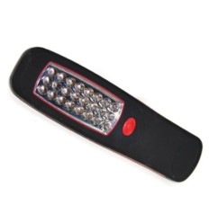 Linterna 24 LED con lupa + pilas AA