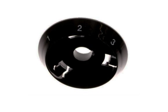 Corona mando cocina Edesa H62M - negro