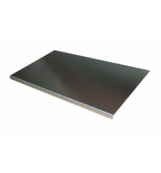 Cubreencimera cocina 595x525x15 acero lisa