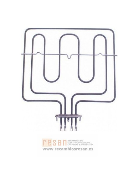 Resistencia grill horno Zanussi 800 + 1750w