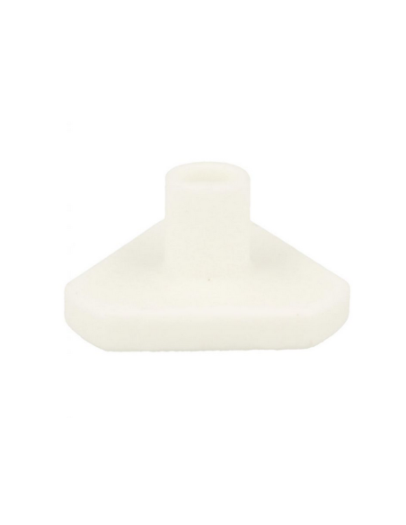 Arrastre plato microondas Teka (blanco)