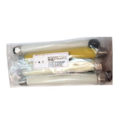 Juego de tubos flexibles Inox 400mm 1/2 3/4 gas