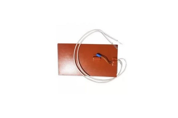 Resistencia silicona pegable 210x116 mm. 200W 230v