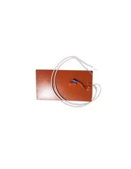 Resistencia silicona pegable 210x116 mm. 200W 230v