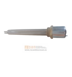 Resistencia 3U 280 mm. 4500 w. 1 1/2" 220/380v