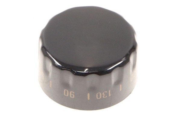 Mando termostato Teka 0-250 negro serie S10
