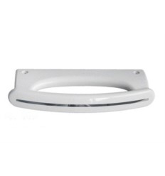 Tirador frigo Whirlpool banda cromada L.205 A.175 *