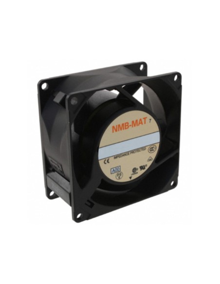 Motoventilador 80x80x38 mm. 230V 18W