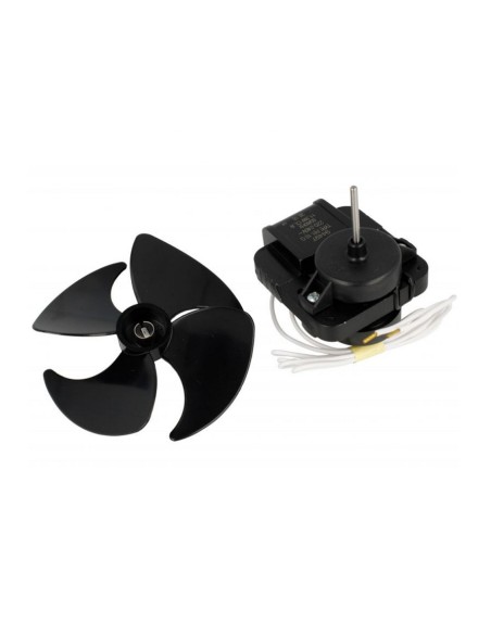Motor ventilador no frost eje 3x28mm  c/cable