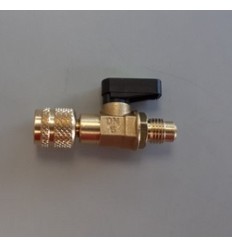 Valvula recta 1/4 SAE M - 7/16 H - Minus - R600