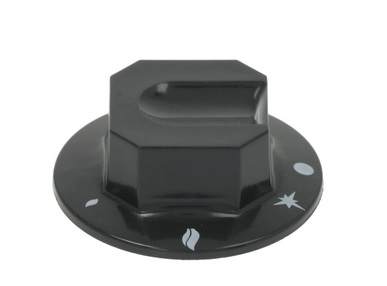 Mando cocina gas Electrolux d:70mm  eje 8x6.25mm