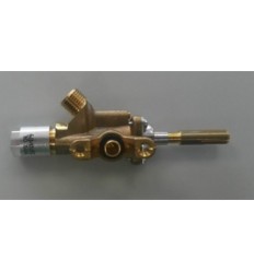 Grifo de gas Mainho M8 1/4" tubo 20mm