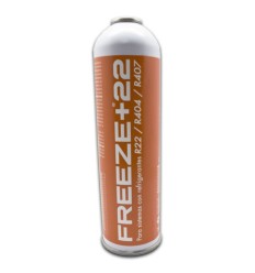 Botella gas equivalente FREEZE-22 R404 R407 750ml 