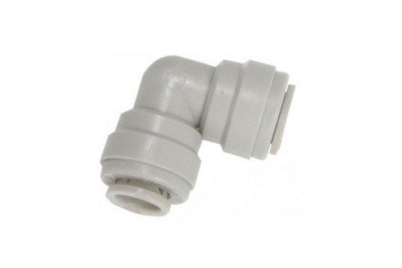 Racor union tubo frigo 5/16" - 5/16" codo 90º