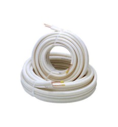 Rollo 20 MTS tubo aislado doble 1/4 1/2 pared 0.8m