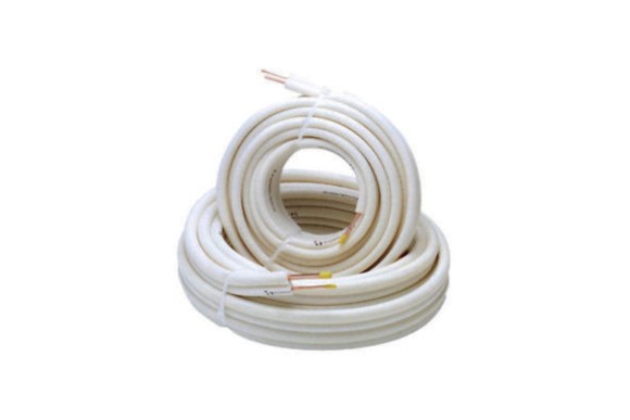 Rollo 20 MTS tubo aislado doble 1/4 1/2 pared 0.8m