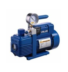 Bomba de vacio doble efecto c/solenoide-vacuometro