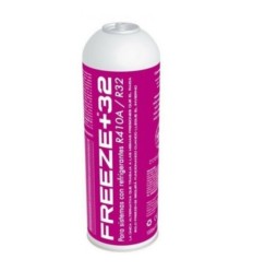 Botella gas equivalente R410 Freeze R32 1000ml
