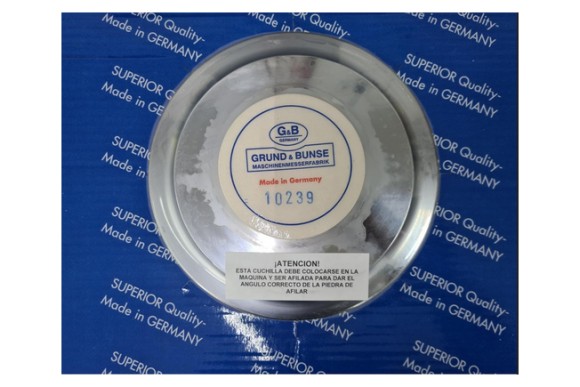 Cuchilla cortador Braher D: 220 mm