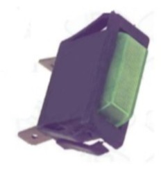 Piloto de señalizacion 11x30 mm. verde