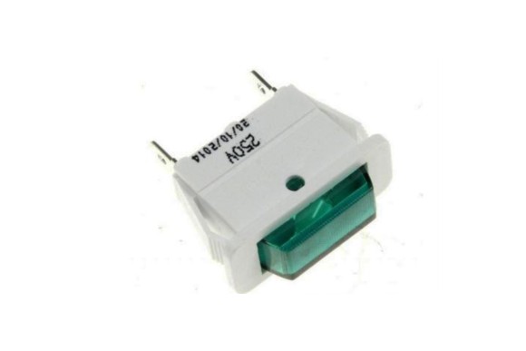 Piloto verde Indesit