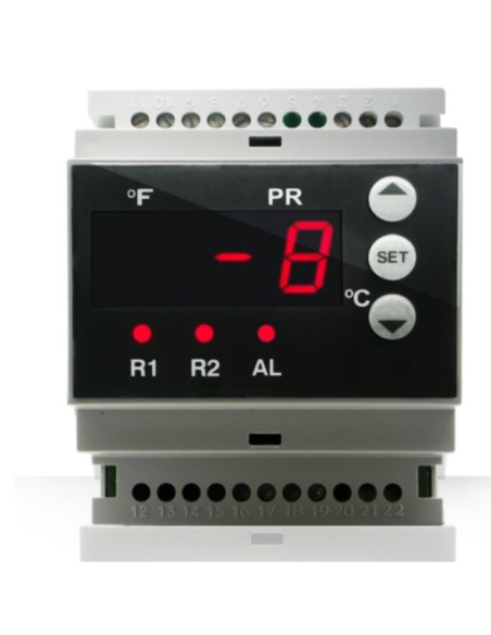 Termostato AKO-15226 2 reles 90x70x58 mm.