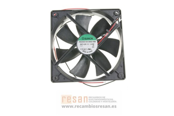 Ventilador 120x120x25 mm 12V