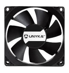Motoventilador enfriador de tapas 80x80x25mm 12V