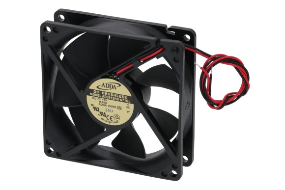 Ventilador axial 92x92x25 12V DC 3,8W