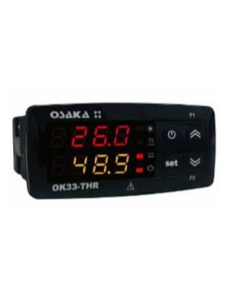Controlador digital temperatura y humedad OK33THR