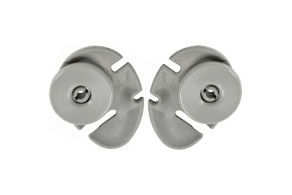 Rueda cesto inferior AEG gris derecha