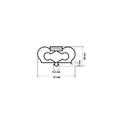 Burlete frigo Infrico ANDP1604 -1433x668mm