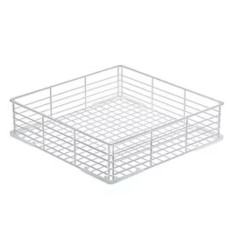 Cesto vasos alambre 400x400x110 mm