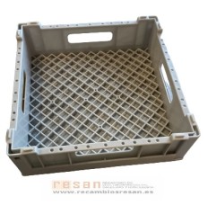 Cesto vasos 350x350x110 mm