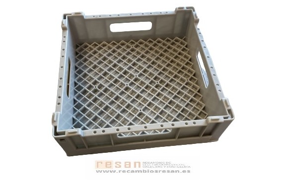 Cesto vasos 350x350x110 mm