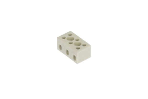 Regleta ceramica 3x1 10mm2 31x24x17