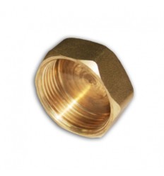Tapon hembra 1" 1/4" laton
