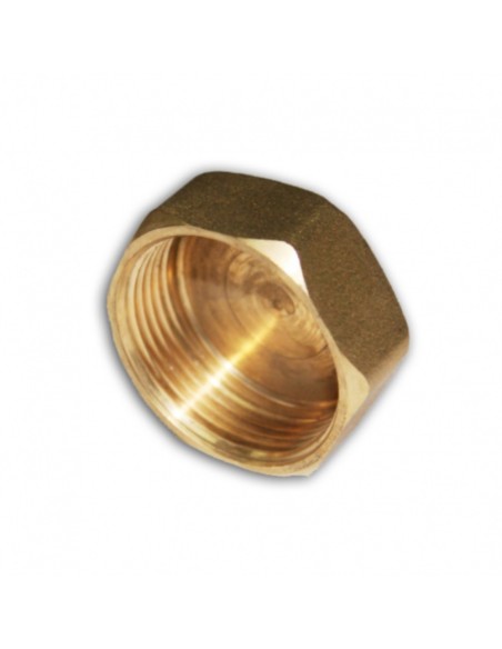 Tapon hembra 1" 1/4" laton